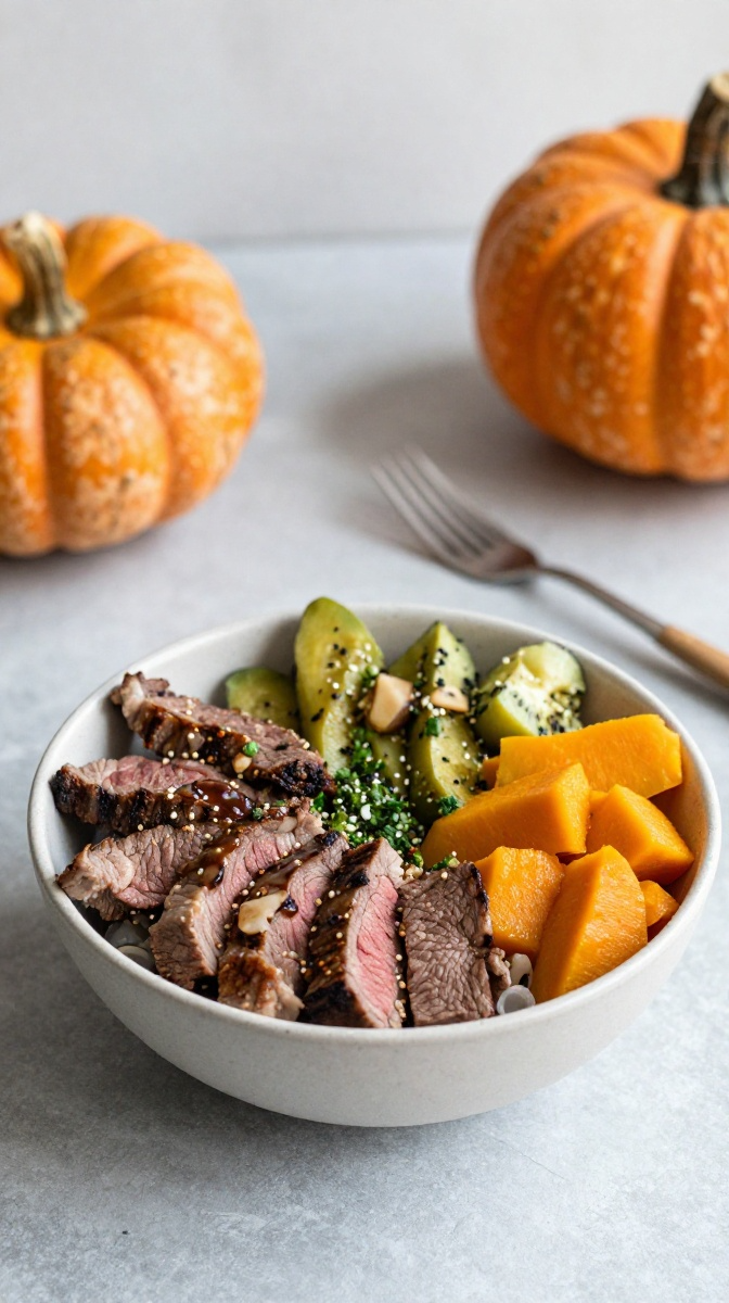 Fresh Beef & Pumpkin Bowl