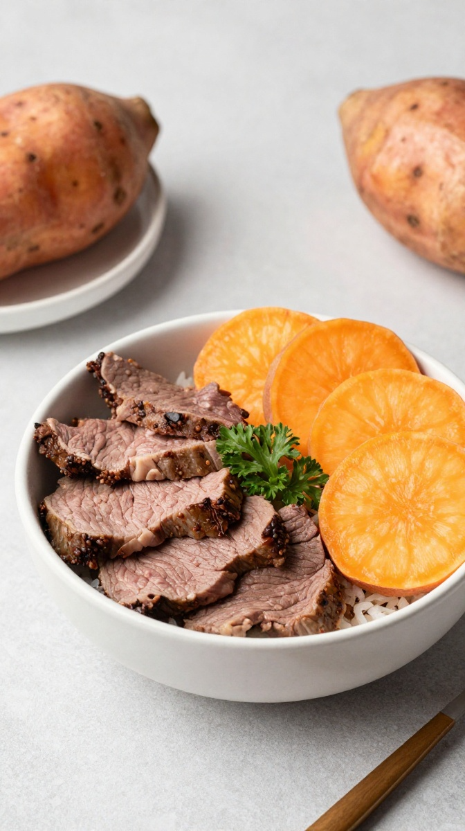 Fresh Beef & Sweet Potato Complete Bowl
