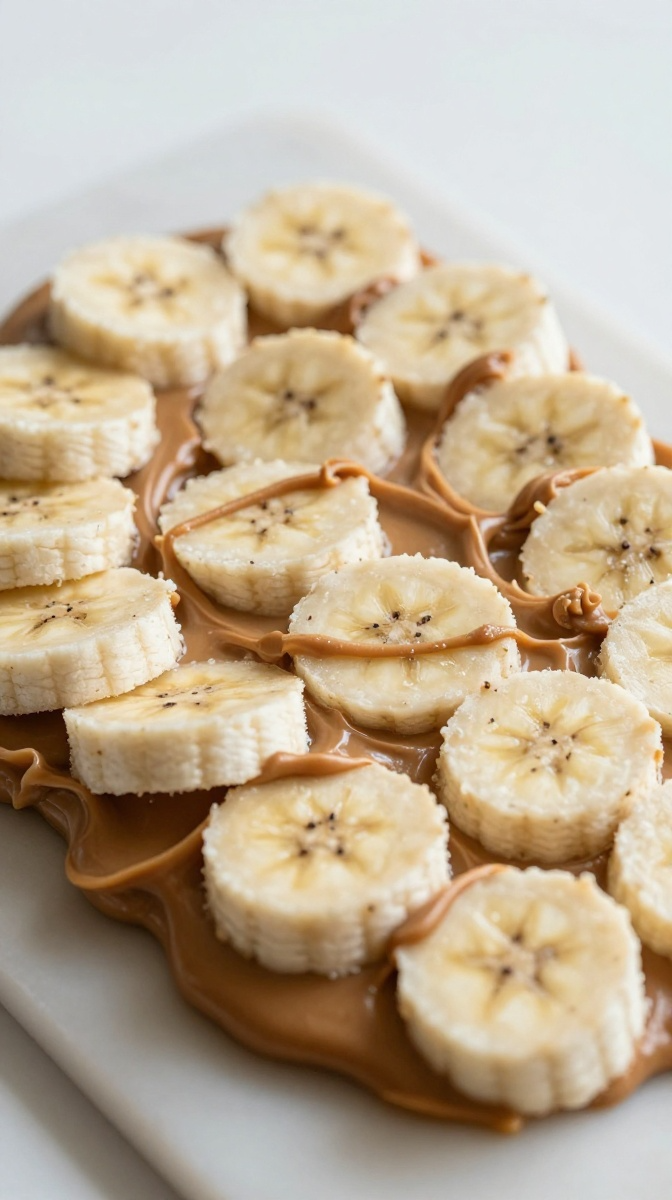 Frozen Peanut Butter Banana Layer