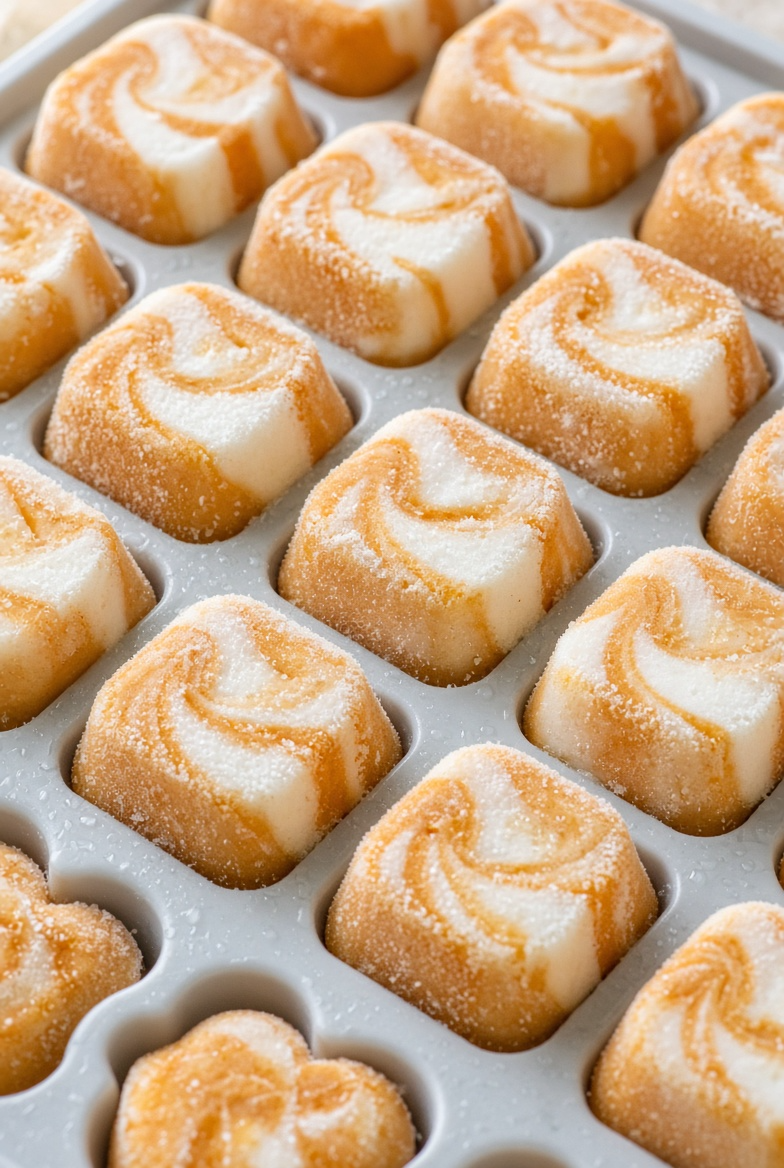 Frozen Pumpkin Yogurt Bites