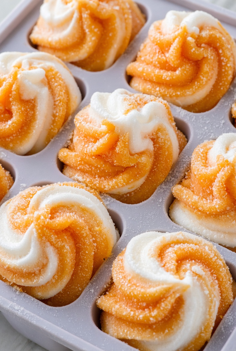 Frozen Pumpkin Yogurt Bites