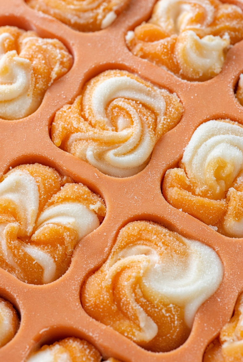 Frozen Sweet Potato Yogurt Bites