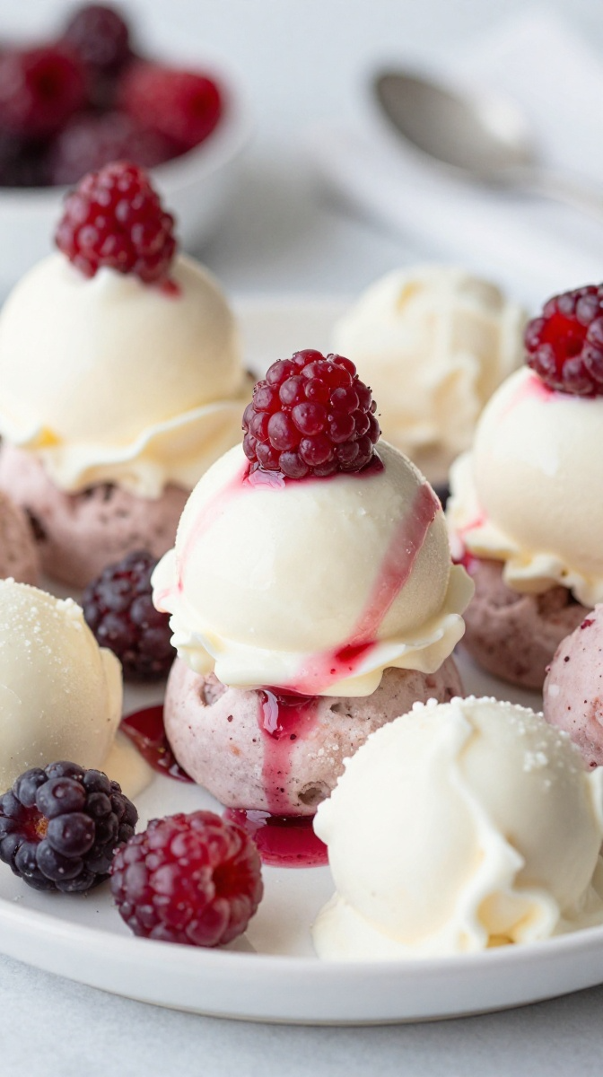 Frozen Yogurt Berry Bites