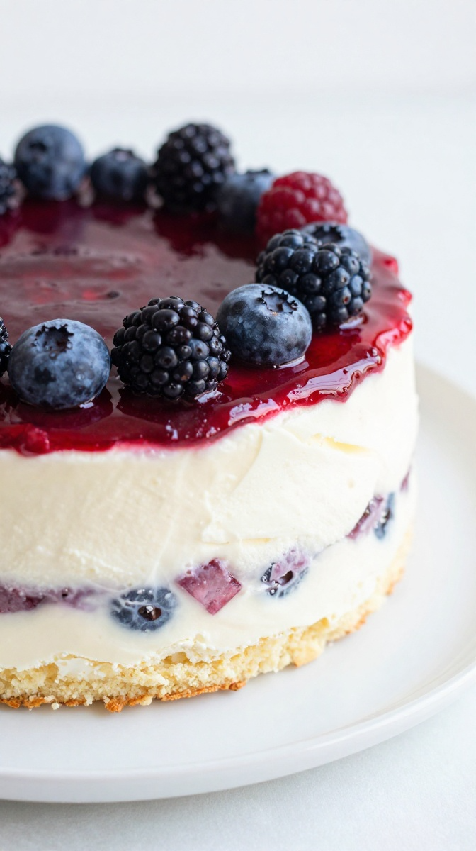 Frozen Yogurt Birthday Cake