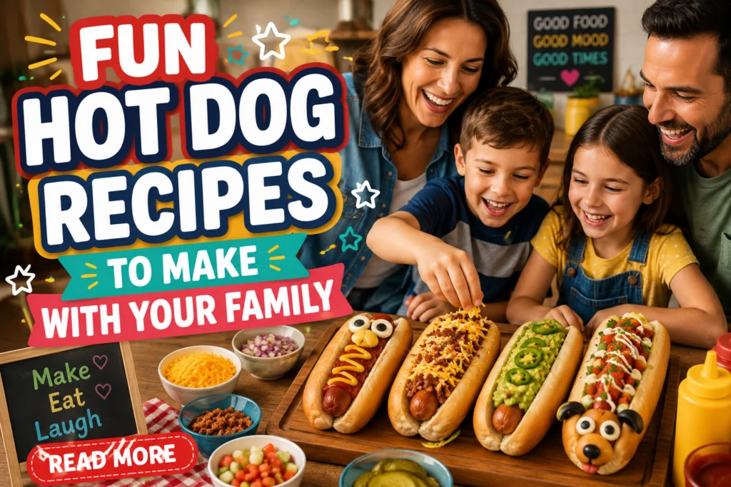 Fun Hot Dog Recipes to Make with Your Family