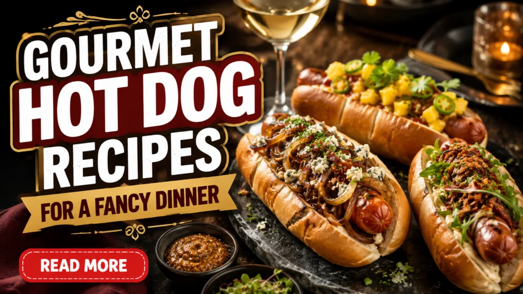 Gourmet Hot Dog Recipes for a Fancy Dinner