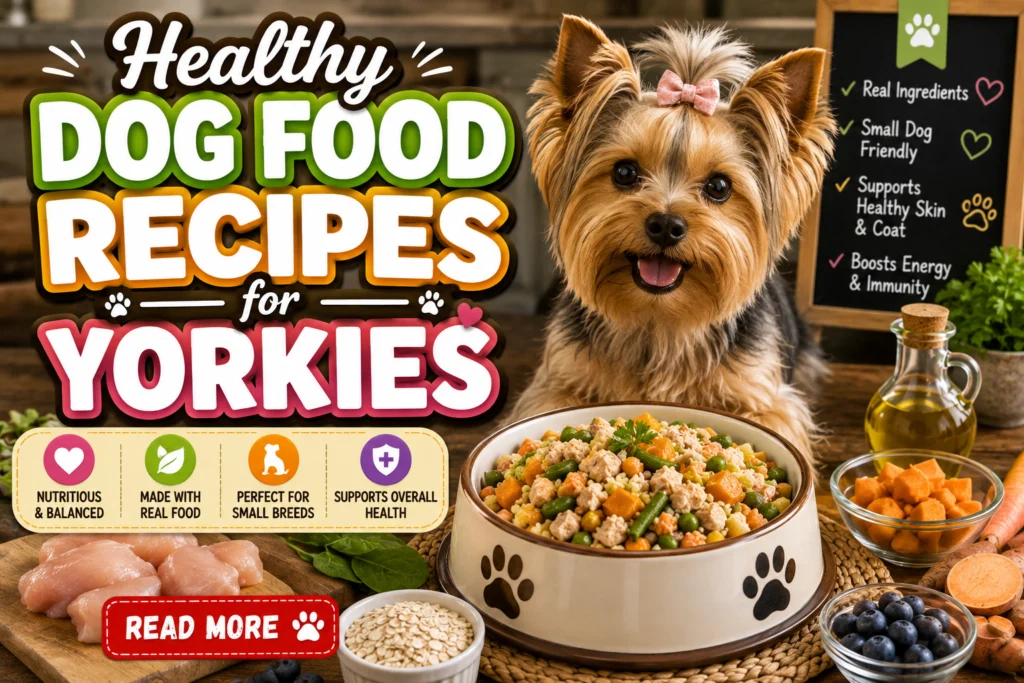 Healthy Dog Food Recipes for Yorkies
