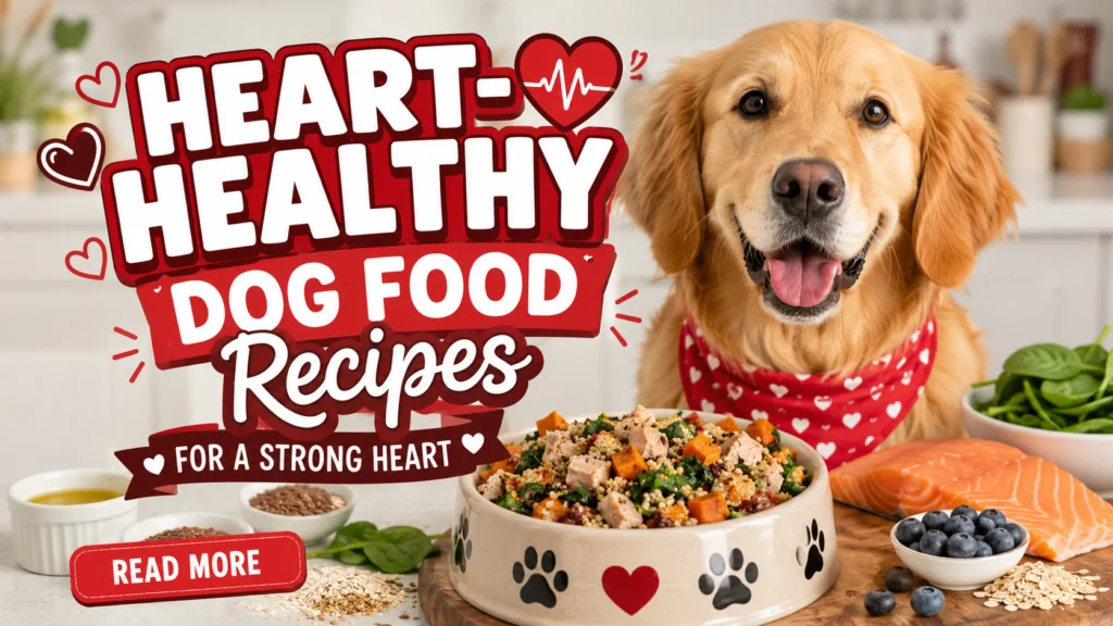 Heart-Healthy Dog Food Recipes for a Strong HeartHeart-Healthy Dog Food Recipes for a Strong Heart