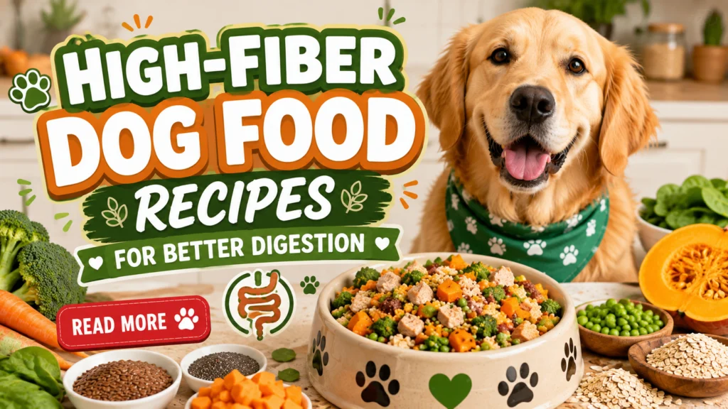 High-Fiber Dog Food Recipes for Better Digestion