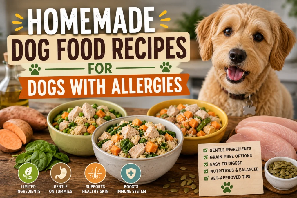 Homemade Dog Food Recipes for Dogs with Allergies