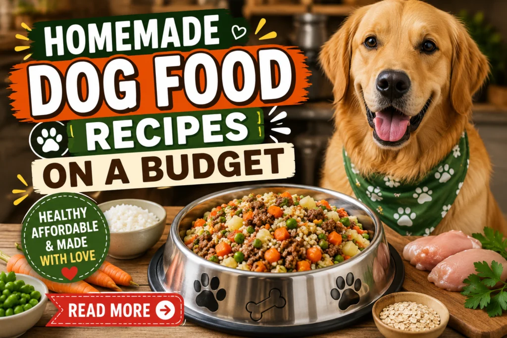 Homemade Dog Food Recipes on a Budget