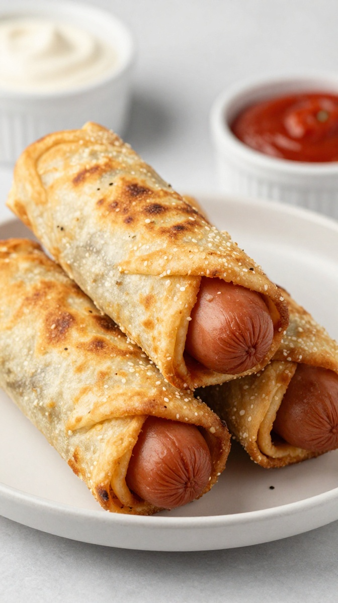 Hot Dog Pizza Rolls