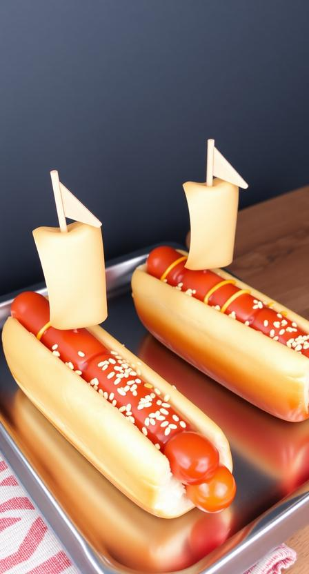 Hot Dog Rocket Ship Snacks
