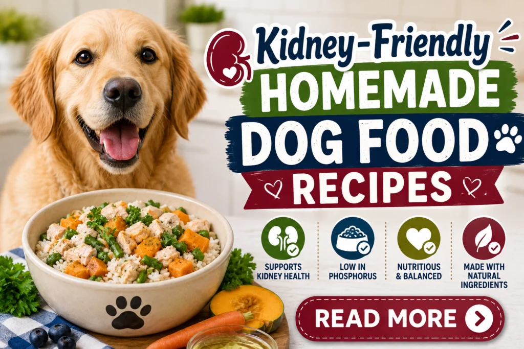 Kidney-Friendly Homemade Dog Food Recipes