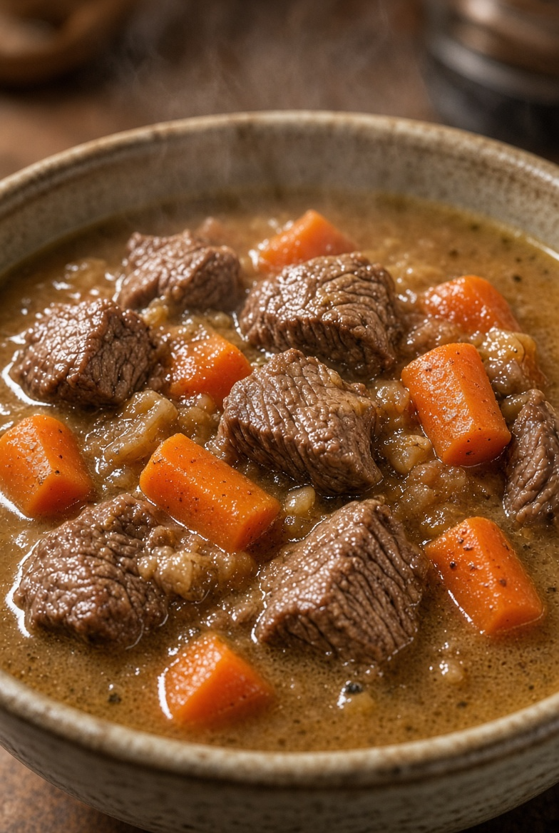 Lean Beef & Carrot Stew-Soup