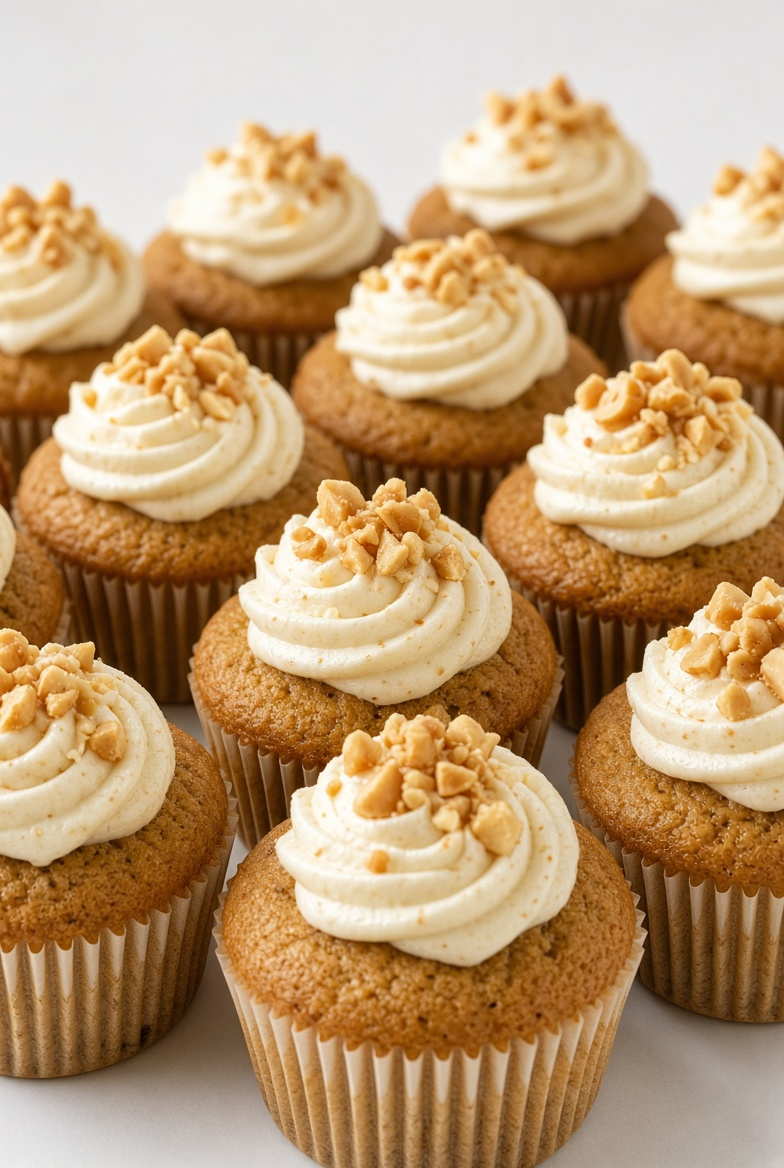 Mini Peanut Butter cupcakes