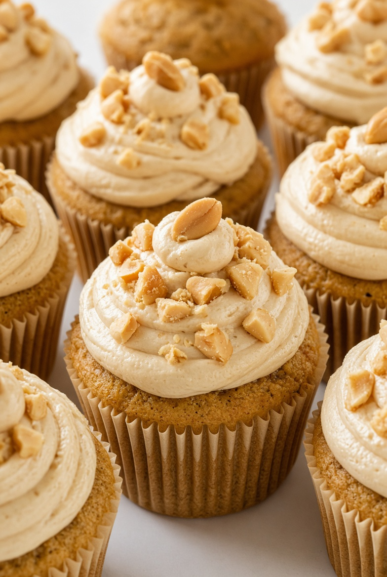 Mini Peanut Butter Pupcakes