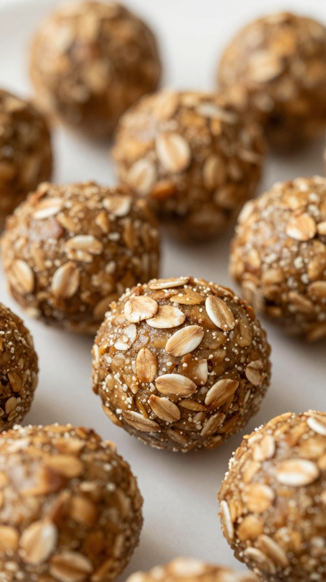 No-Bake Coconut Oil Oat Balls