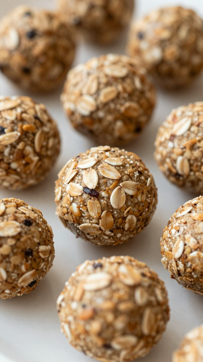 No-Bake Yogurt Oat Balls