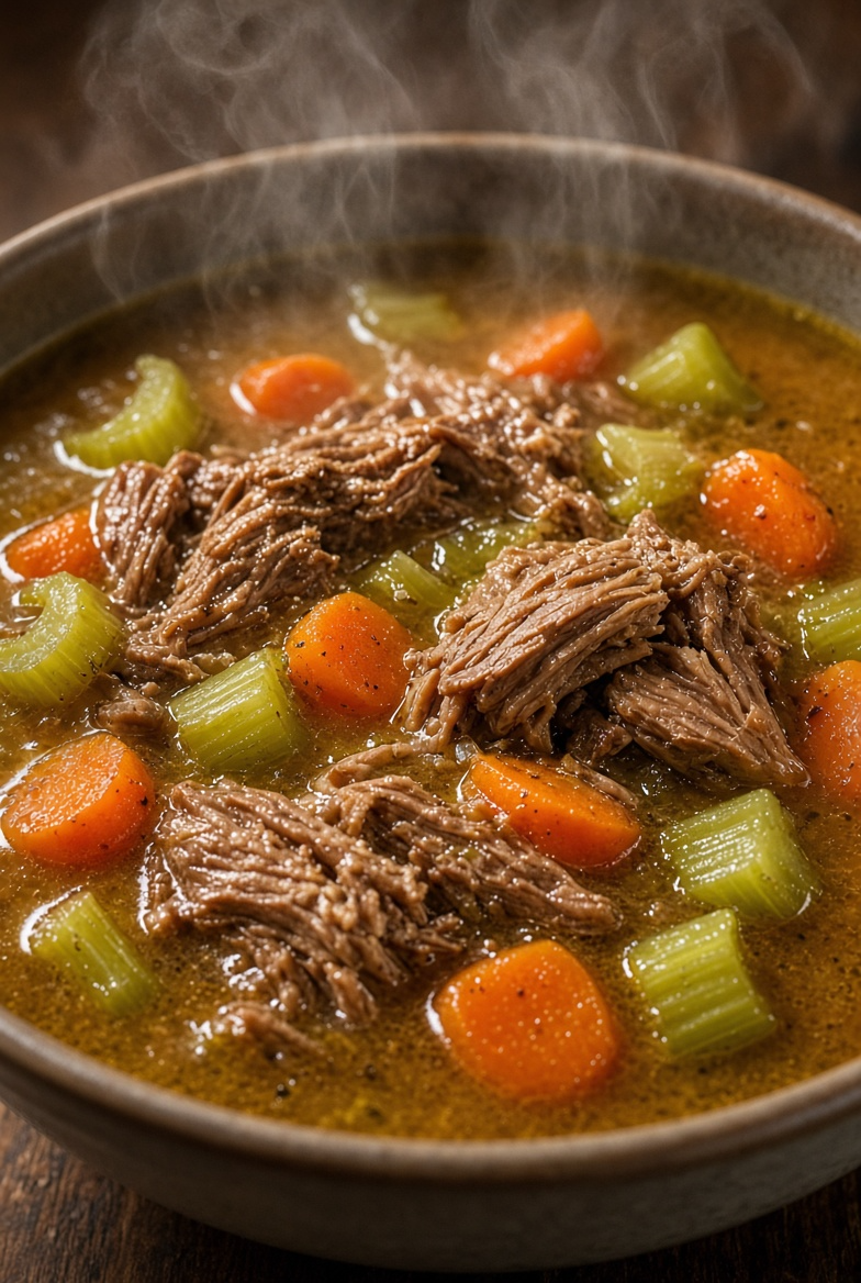 Nourishing Beef Bone Broth Soup