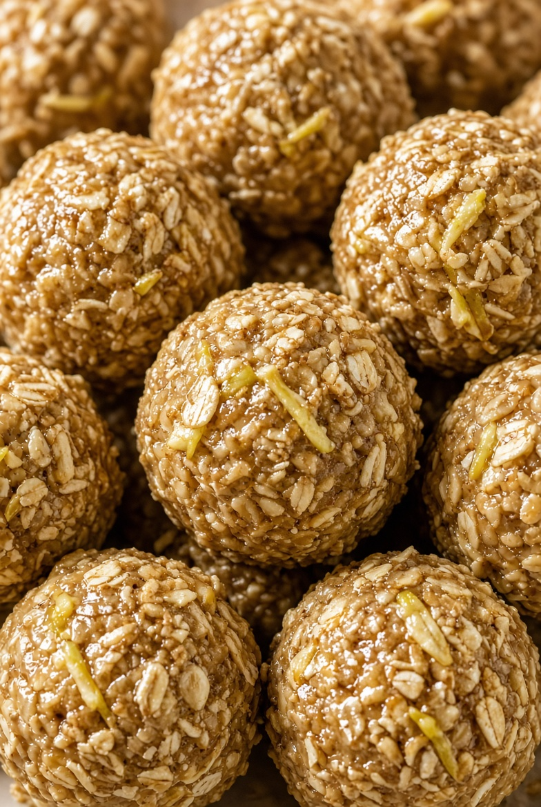 Oat & Apple No-Bake Energy Balls