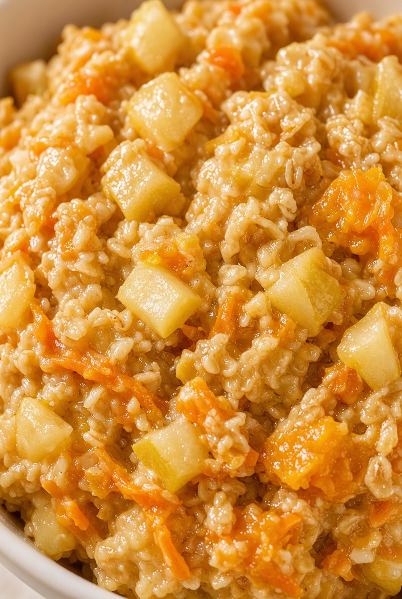 Oatmeal Apple & Carrot Mash