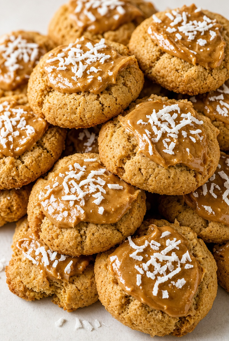 Peanut Butter Coconut Cookies
