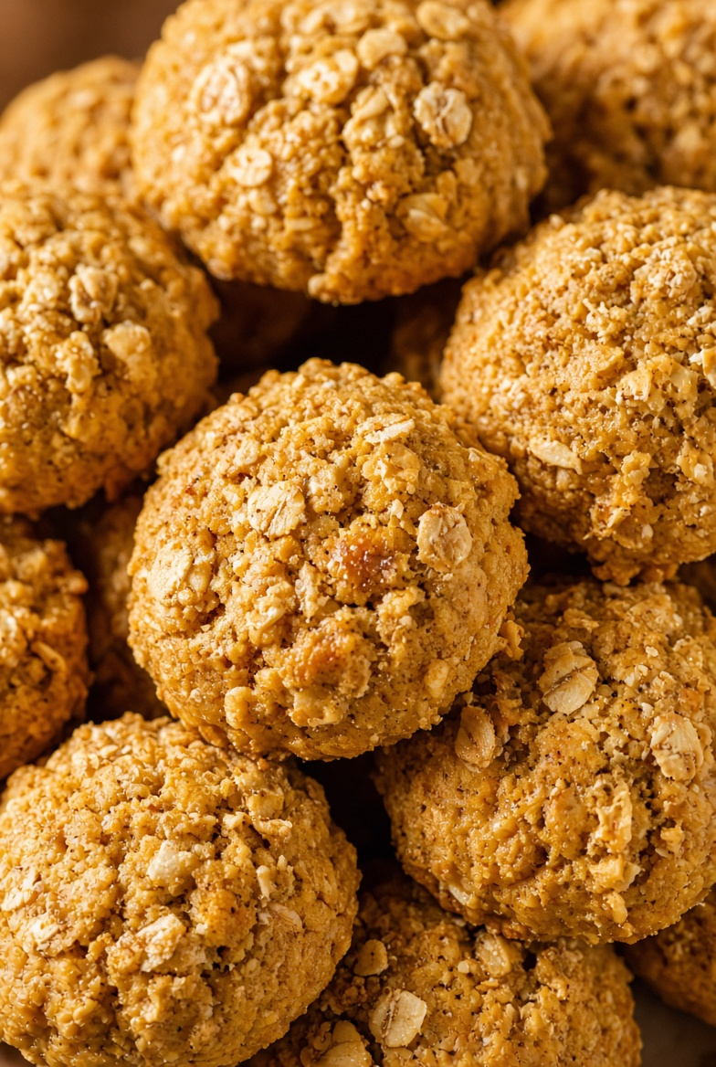 Peanut Butter Pumpkin Baked Bites