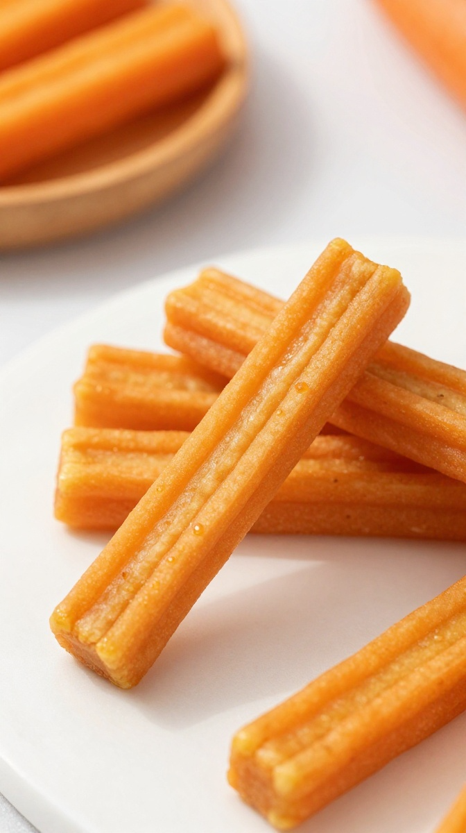 Pumpkin Carrot Chew Sticks