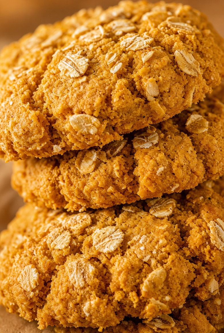 Pumpkin Oat Drop Cookies