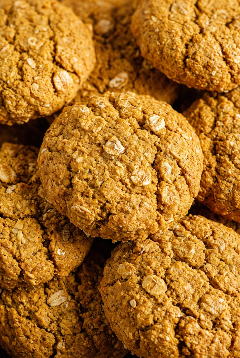 Pumpkin Oat Soft Biscuits