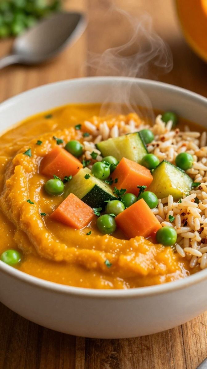 Pumpkin & Pea Stew