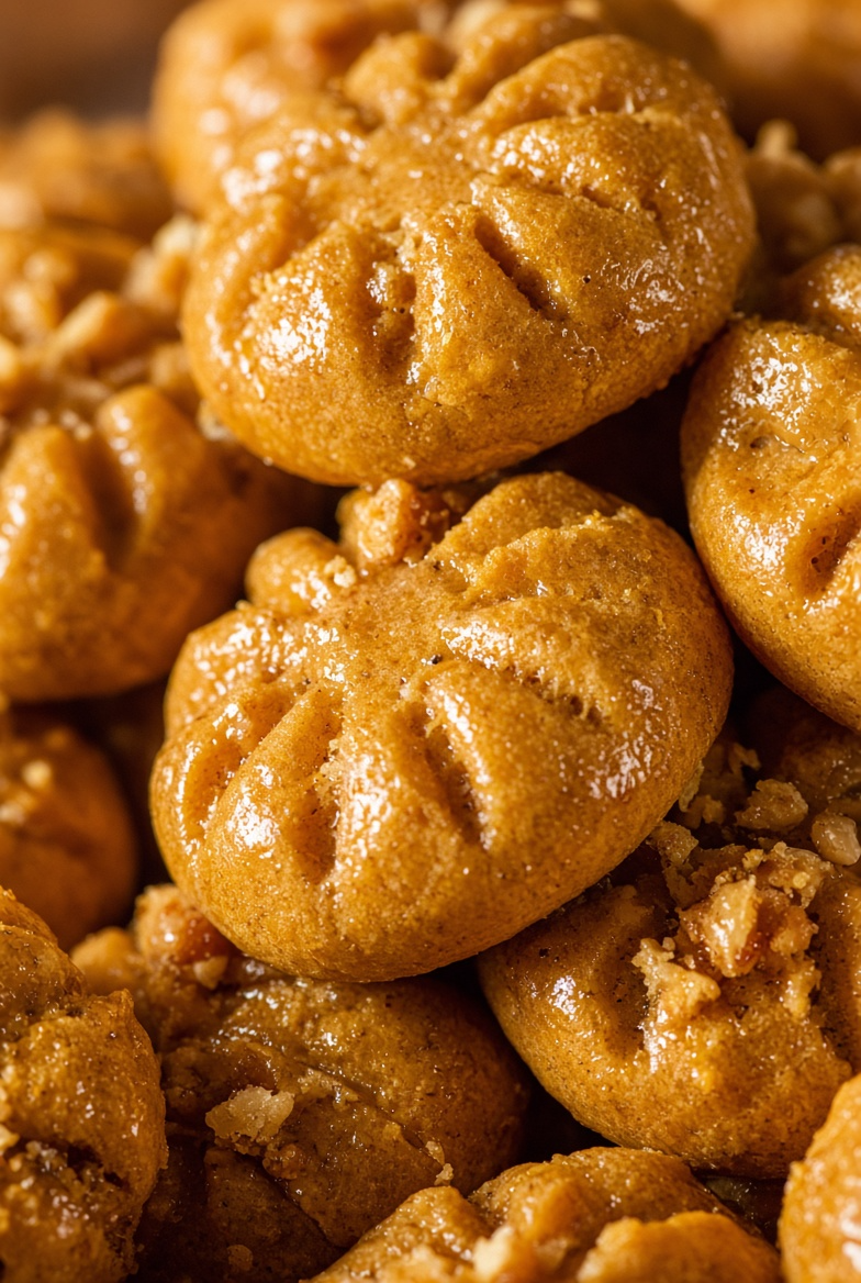 Pumpkin Peanut Butter Biscuits