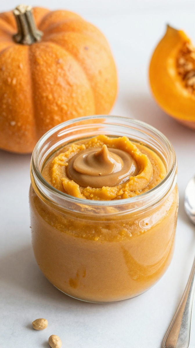 Pumpkin Peanut Butter Breakfast Mash