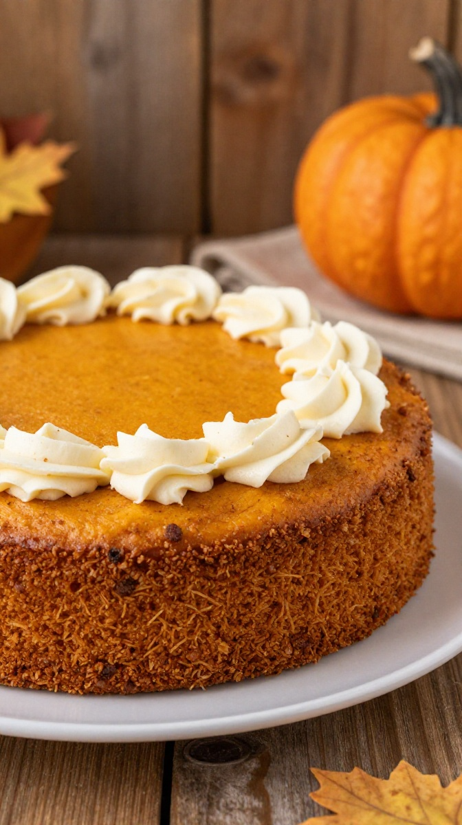 Pumpkin Spice Celebration Cake
