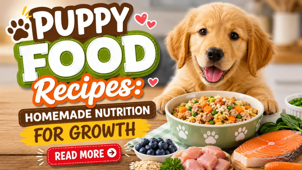 Puppy Food Recipes Homemade Nutrition for Growth ar 169