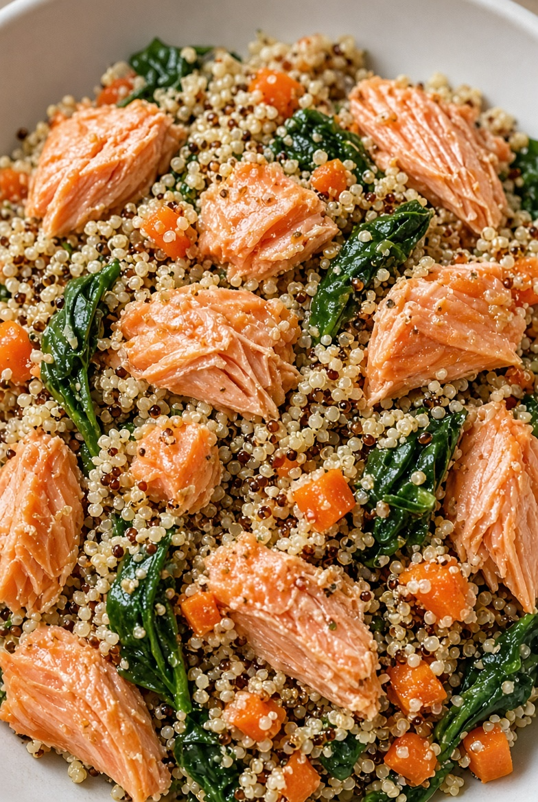 Salmon & Quinoa Omega Bowl for Skin, Coat & Joints