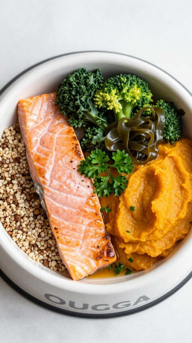 Salmon, Quinoa & Seaweed Omega Bowl