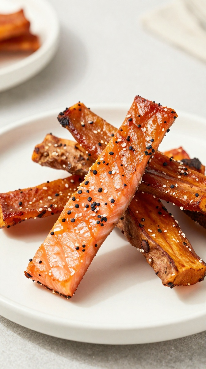 Salmon & Sweet Potato Jerky