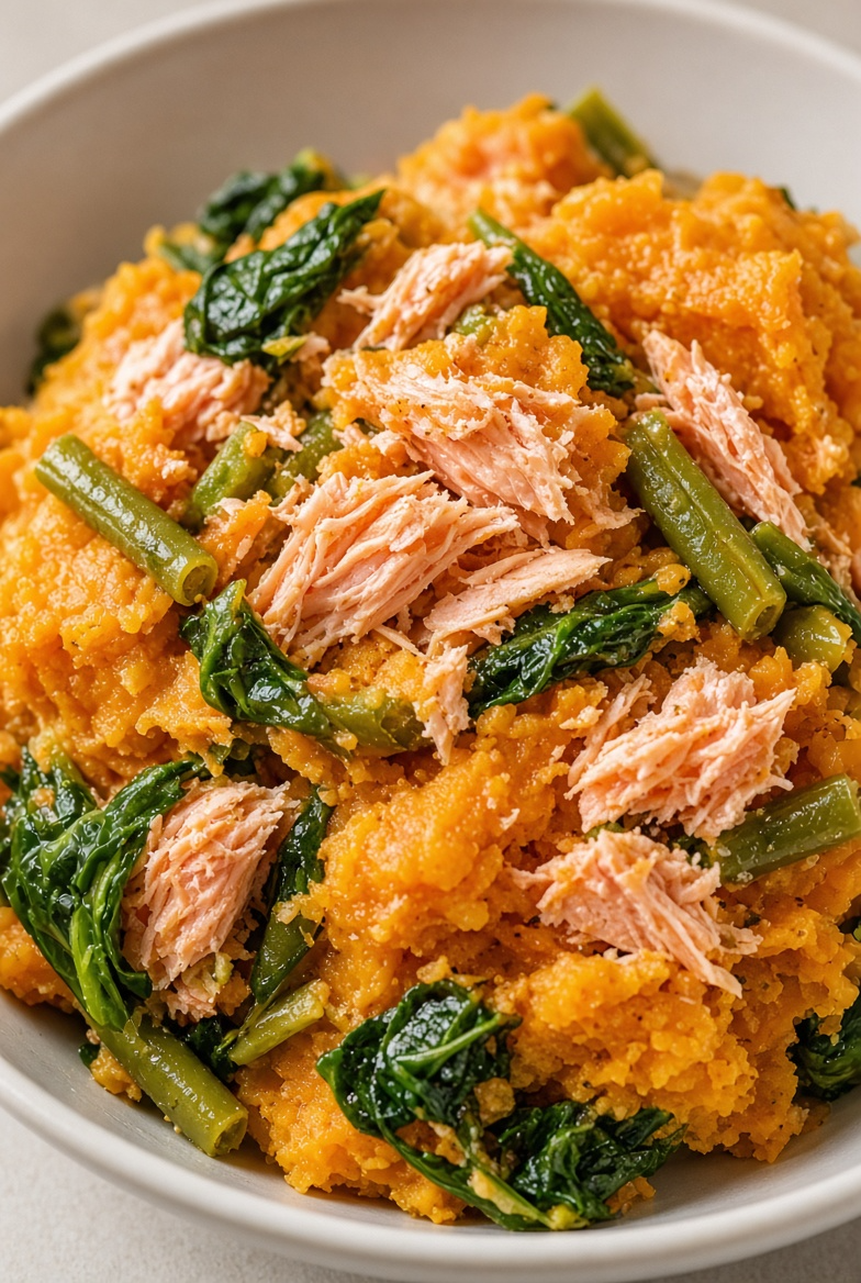 Salmon & Sweet Potato Omega Power Bowl