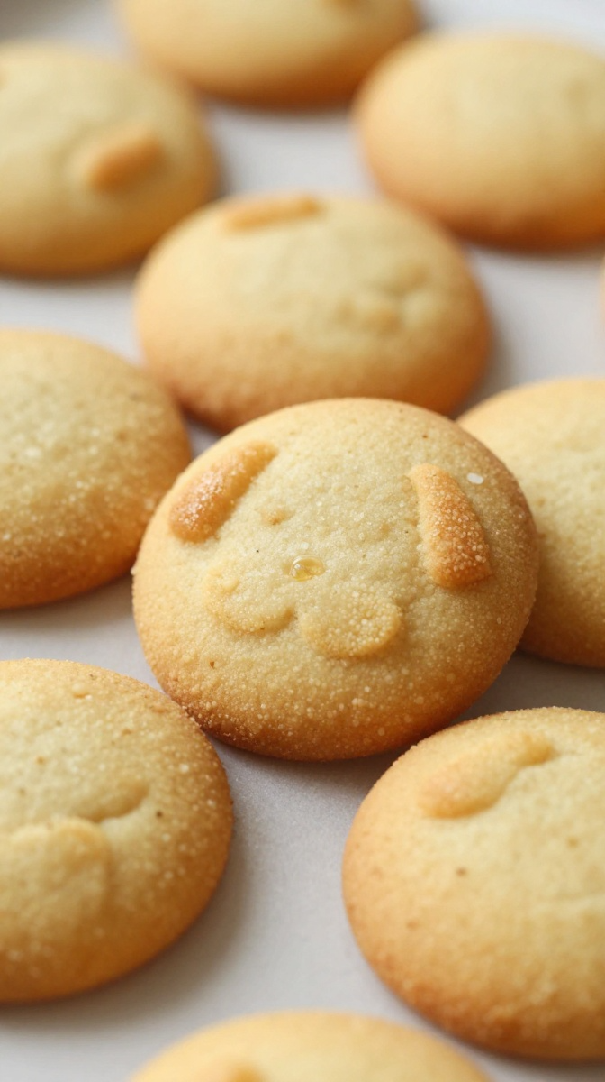 Simple Coconut Oil Drop Cookies