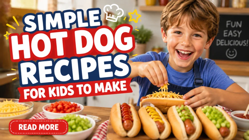 Simple Hot Dog Recipes for Kids to Make
