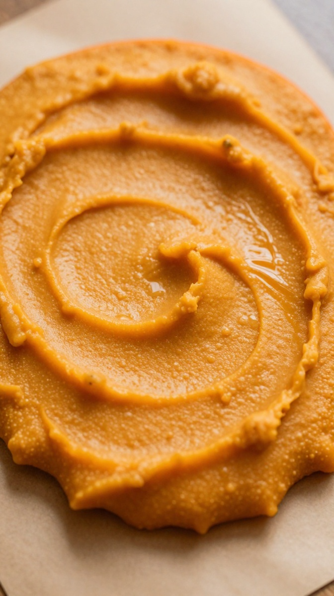 Simple Pumpkin Puree Mat