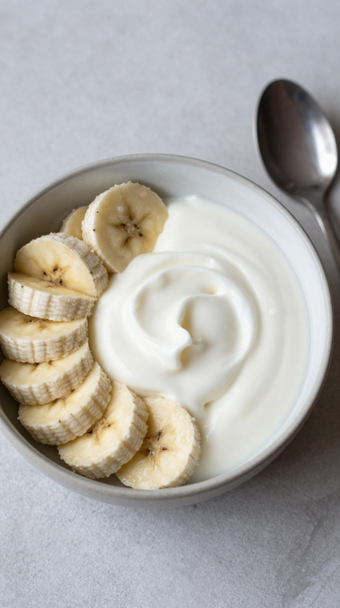 Simple Yogurt & Banana Bowl