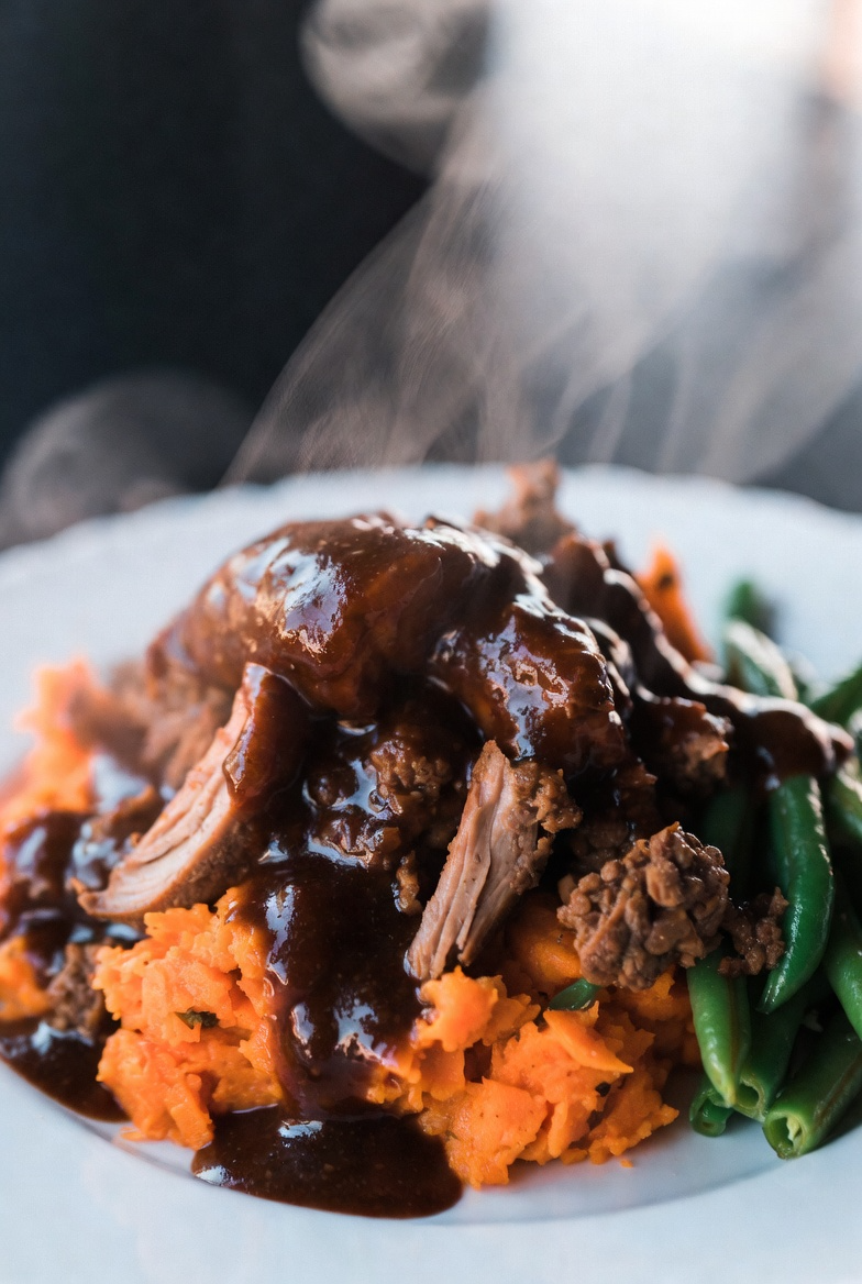 Slow Cooker Chicken, Rice & Carrot Bowl
