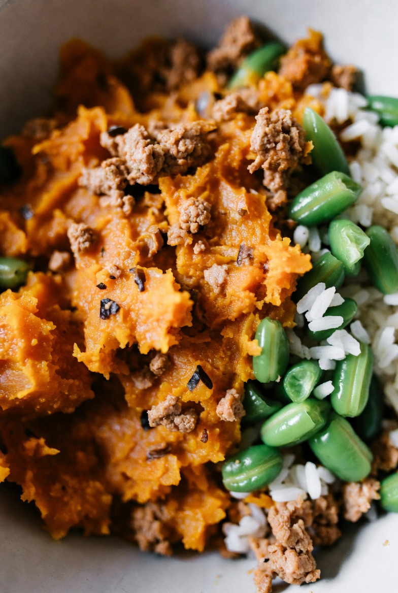 Soft Chicken & Rice Senior Bowl