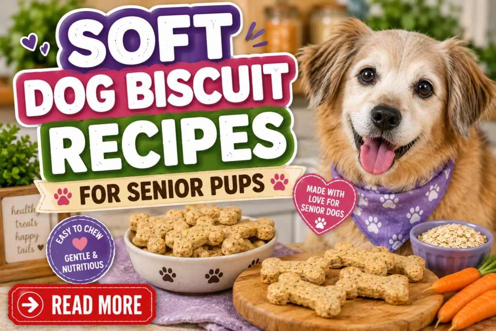 Soft Dog Biscuit Recipes for Senior Pups