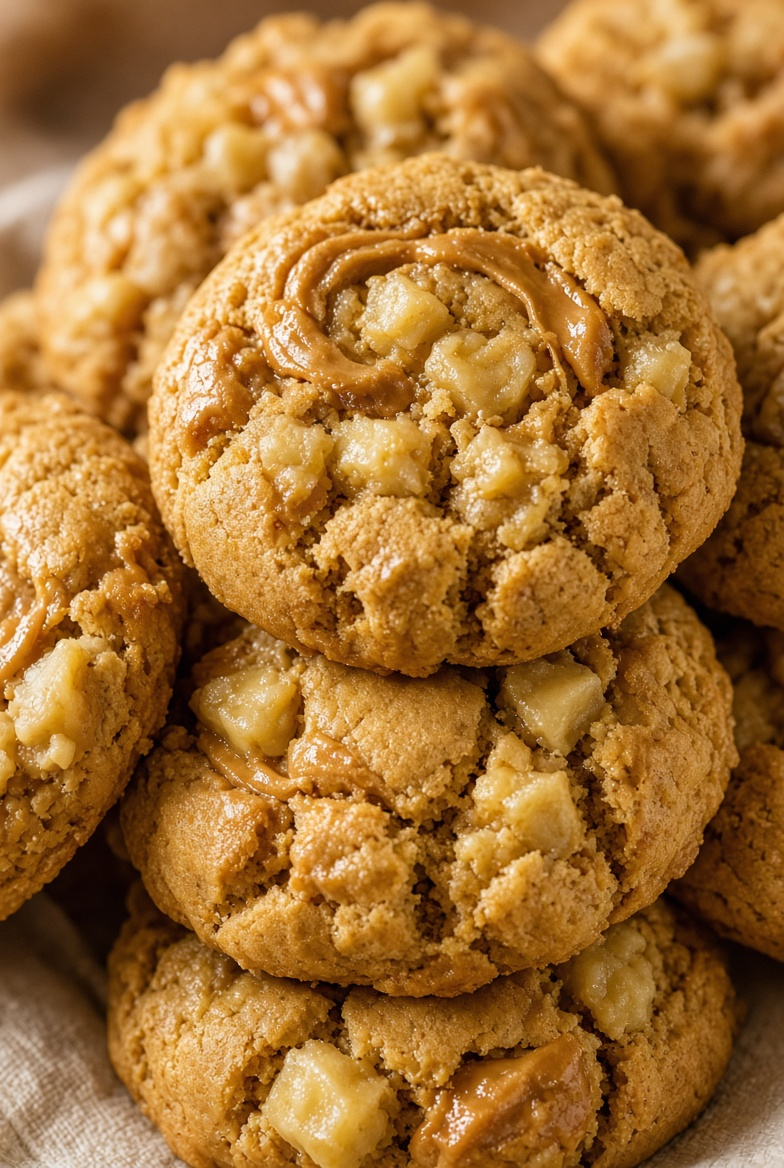 Soft Peanut Butter Banana Biscuits