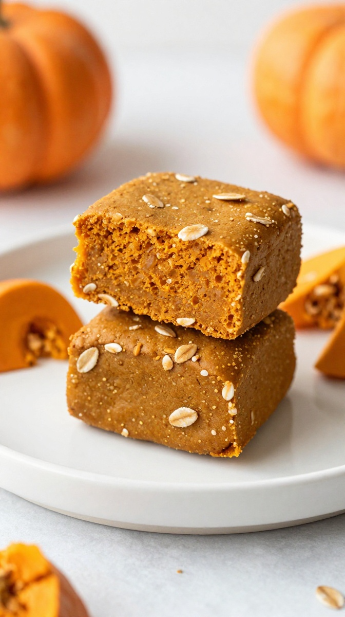 Soft Pumpkin Oat Treats