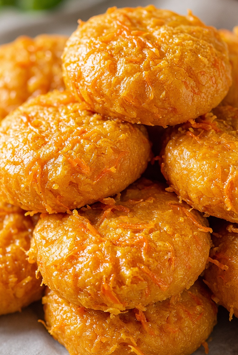 Soft Sweet Potato Carrot Bites